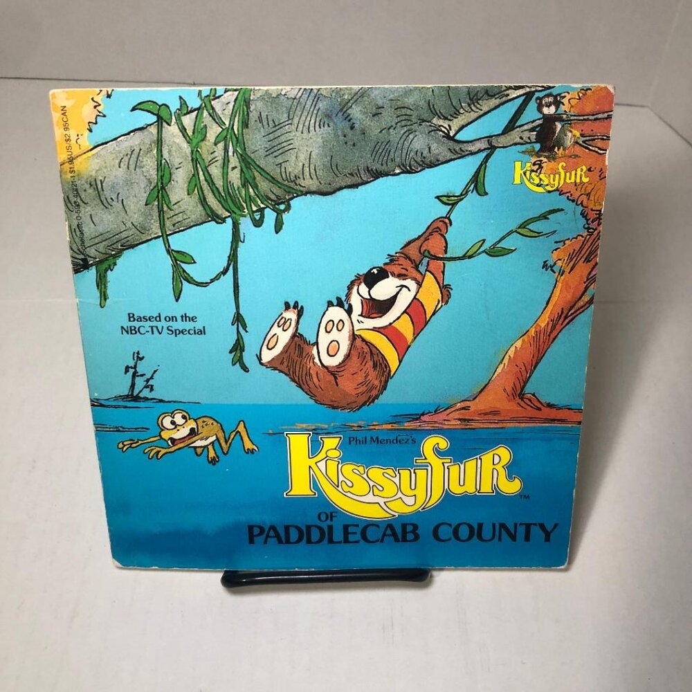 Kissyfur of Paddlecab County Paperback Book 1986 Vintage Kids Phil Mendez NBC TV